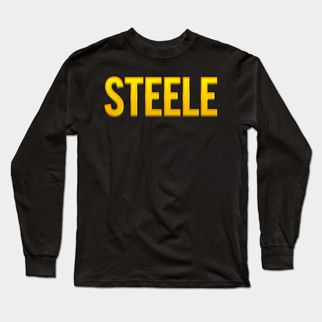 Steele Family Name Long Sleeve T-Shirt by xesed